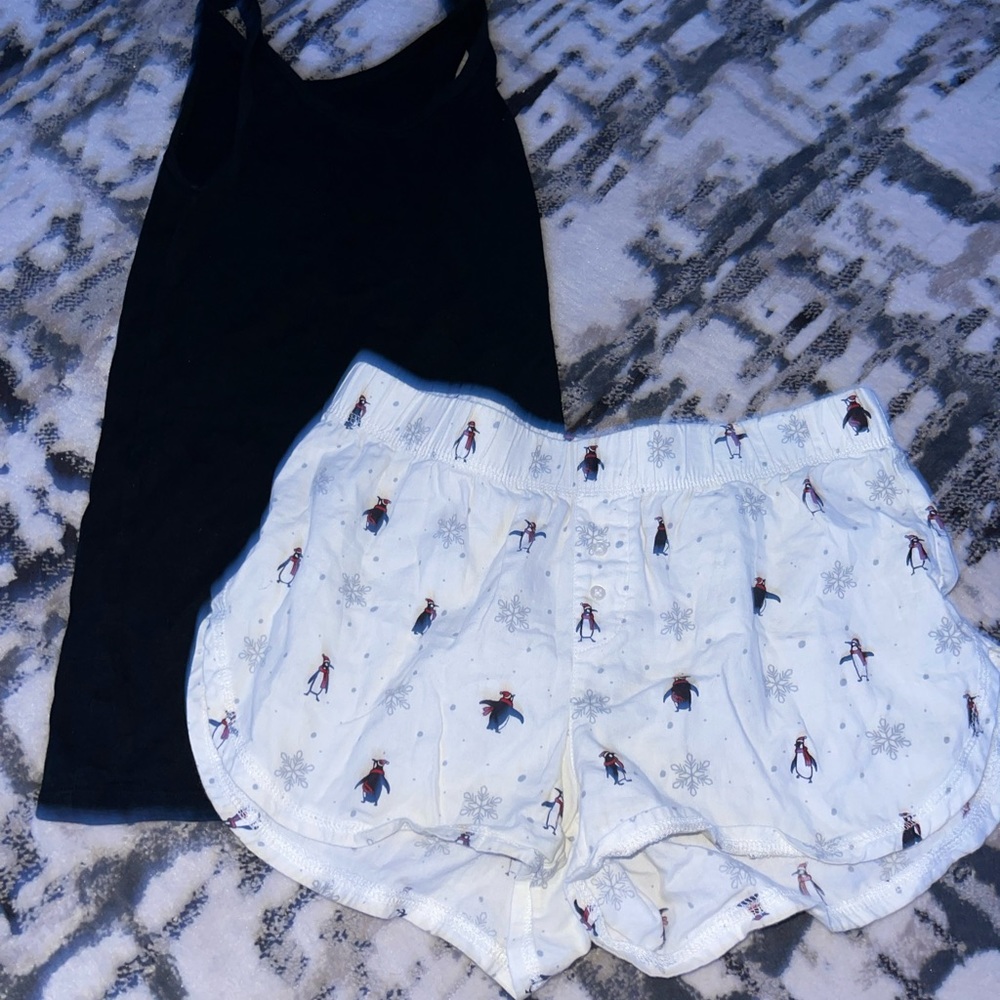 Penguin Pajama Set